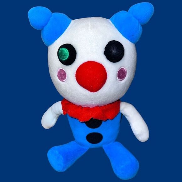 Roblox Piggy Clowny Clown Plush Stuffed Animal 8” - Picture 1 of 4